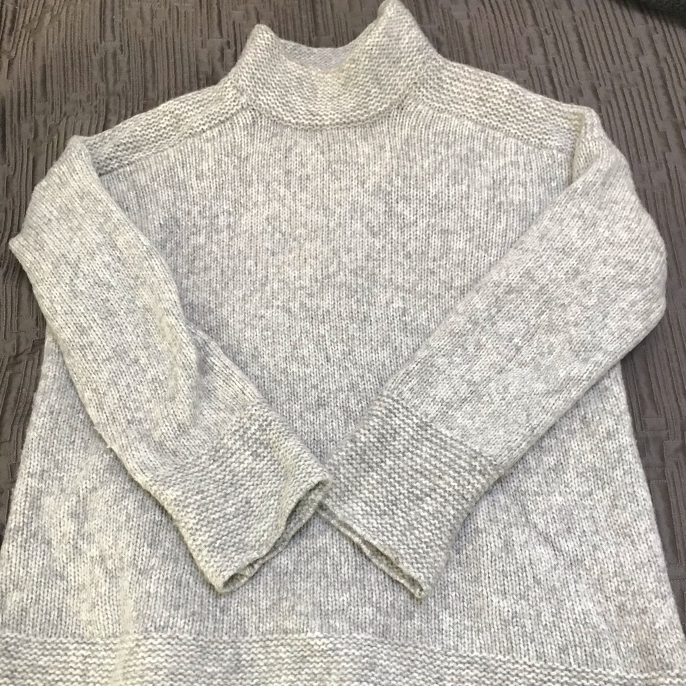 Gray sweater